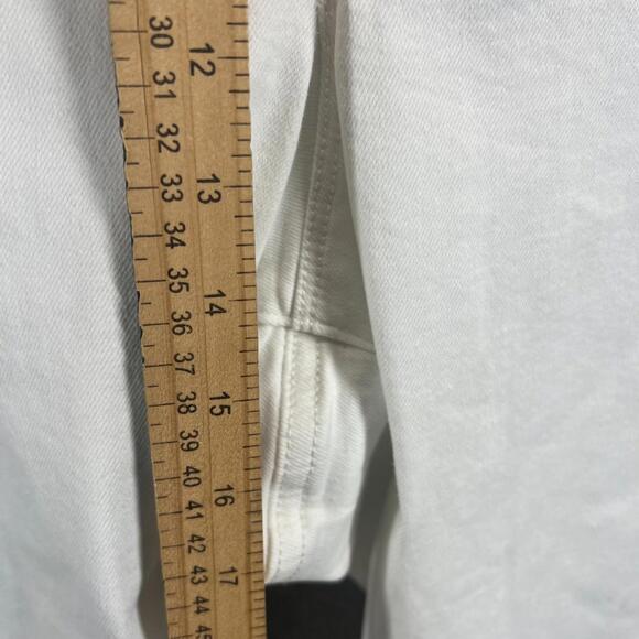 Good American Good Waist Crop Womens 5XL White EUC - Picture 7 of 8